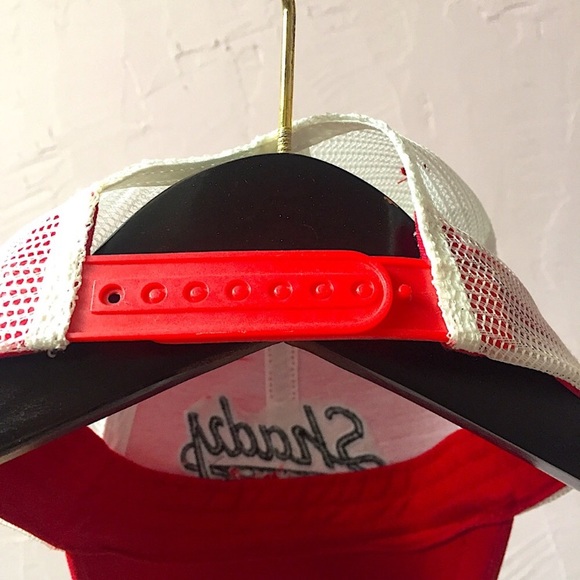 Shady Original Eminem Red + White baseball cap snapback Authentic Merch Vintage - Picture 3 of 10